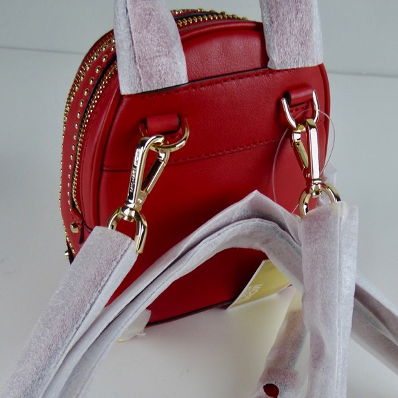 Michael Kors Rhea Mini Stud Leather Backpack NWT - Picture 4 of 8